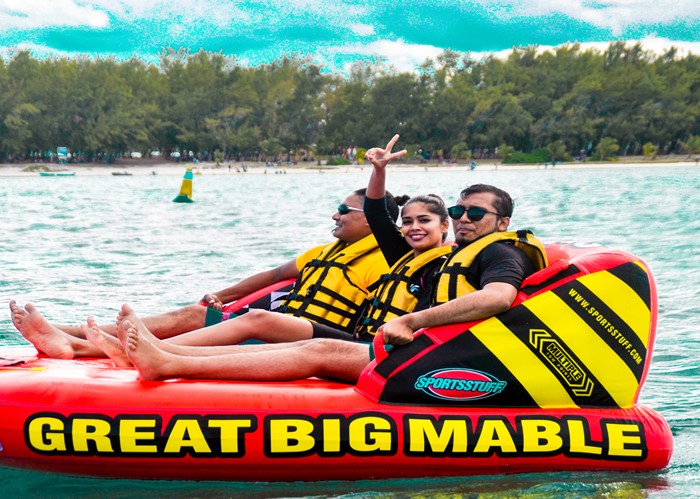 Tube Ride | Aquacity Belle Mare Watersports